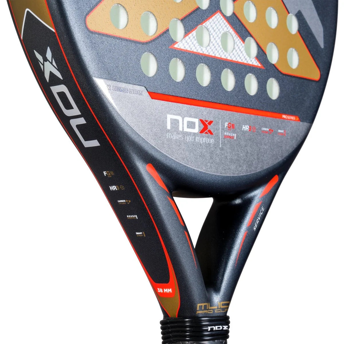 ML10 PRO CUP ROUGH SURFACE EDITION. MIGUEL LAMPERTI'S RACKET