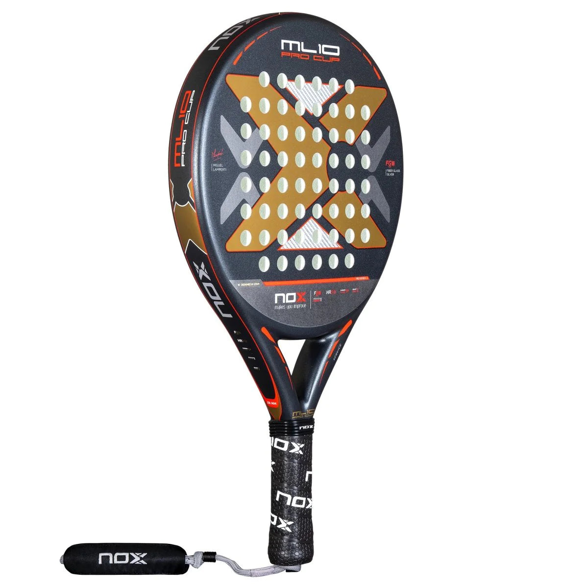 ML10 PRO CUP ROUGH SURFACE EDITION. MIGUEL LAMPERTI'S RACKET