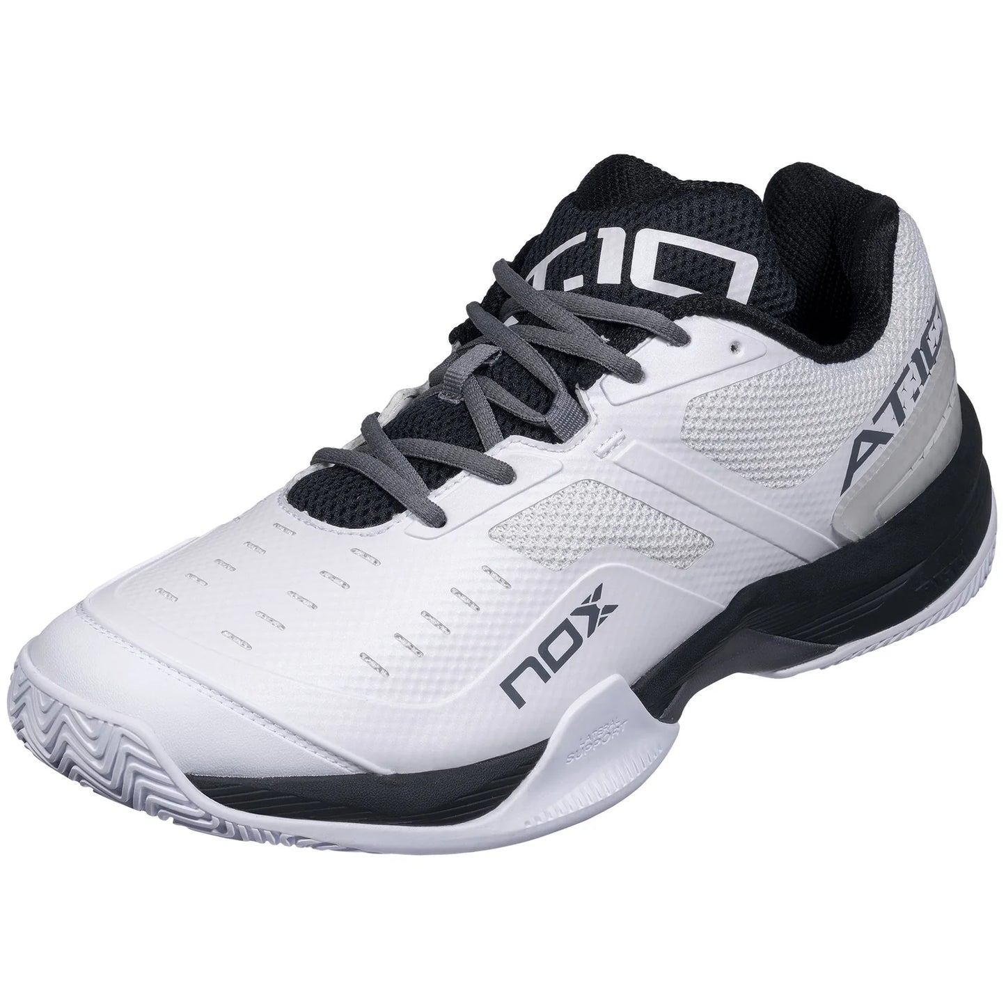 TENIS NOX AT10 WHITE BLACK