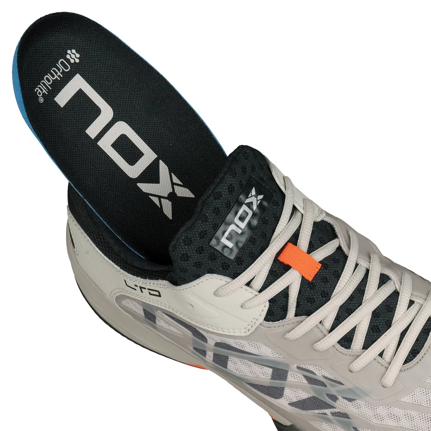 TENIS NOX AT10 LIMITED EDITION GREY ORANGE