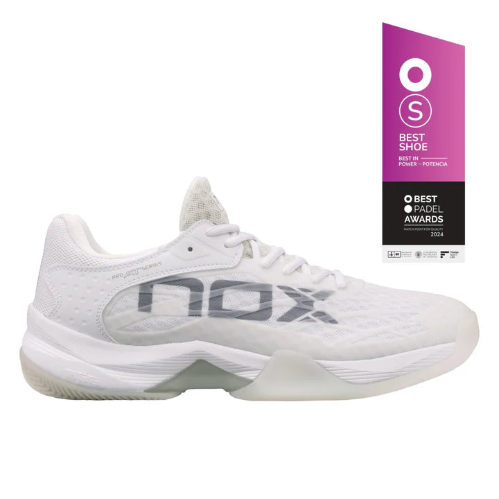 TENIS NOX AT10 LUX WHITE GREY