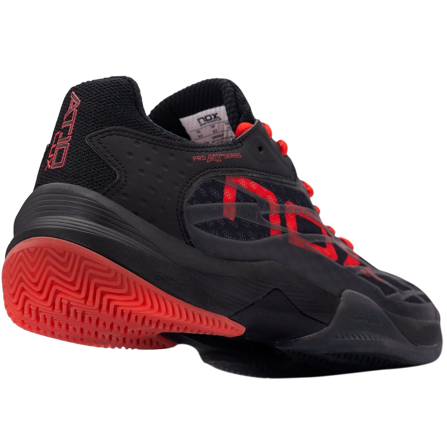 TENIS NOX AT10 LUX BLACK RED