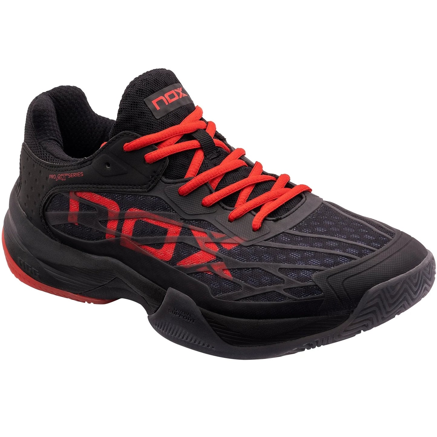 TENIS NOX AT10 LUX BLACK RED