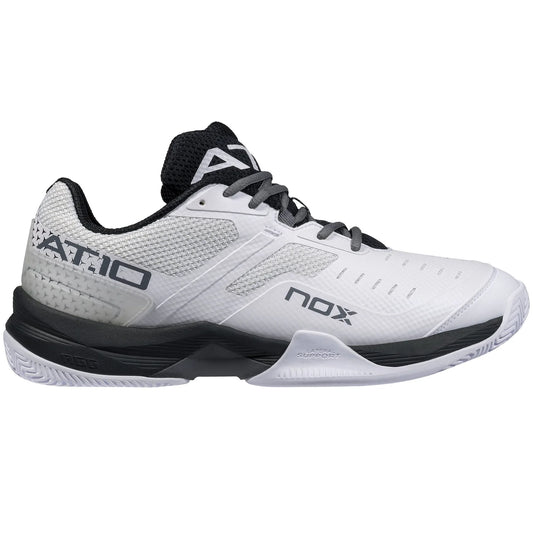 TENIS NOX AT10 WHITE BLACK