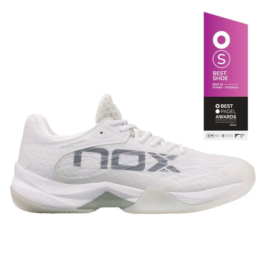 TENIS NOX AT10 LUX WHITE GREY